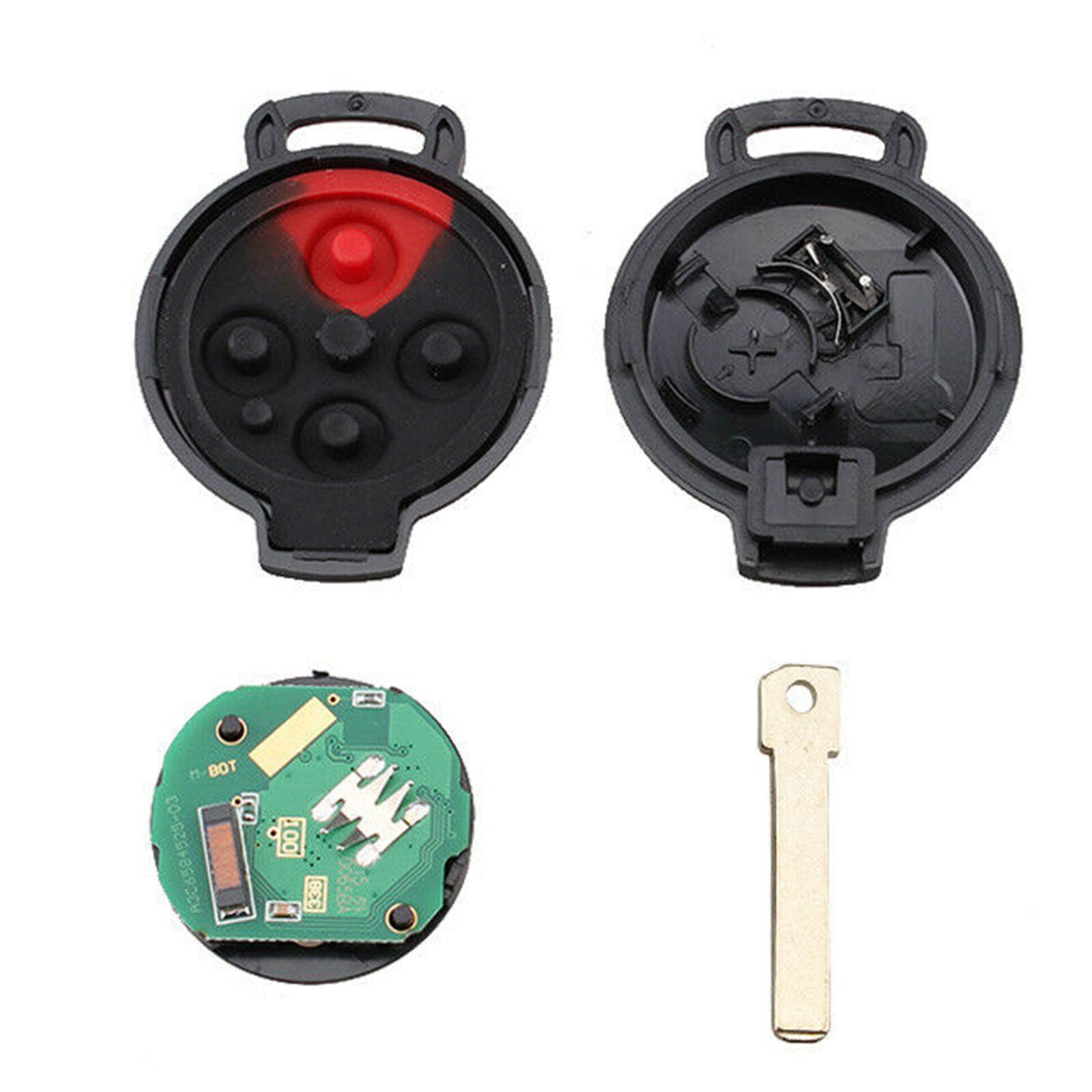 Keyless Remote Key Fob Replacement for 2008-2015 Mercedes-Benz Smart Fortwo