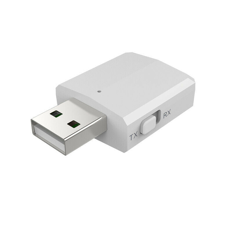 3 In 1 USB Bluetooth 5.0 Audio Transmitter/Receiver Adapter For TV PC Hea.l8