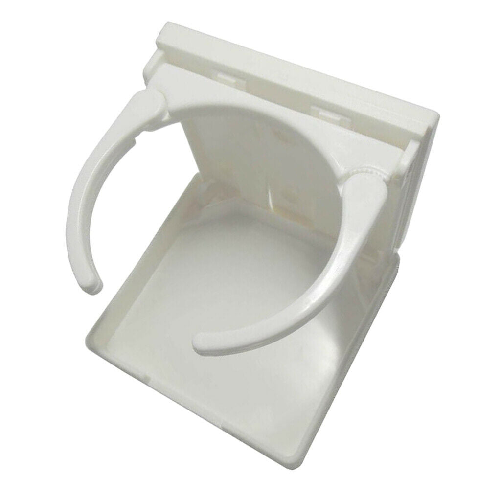 Folding White Nylon Drink Cup Holder for Marine Boat/Yacht/Caravan/Car Parts