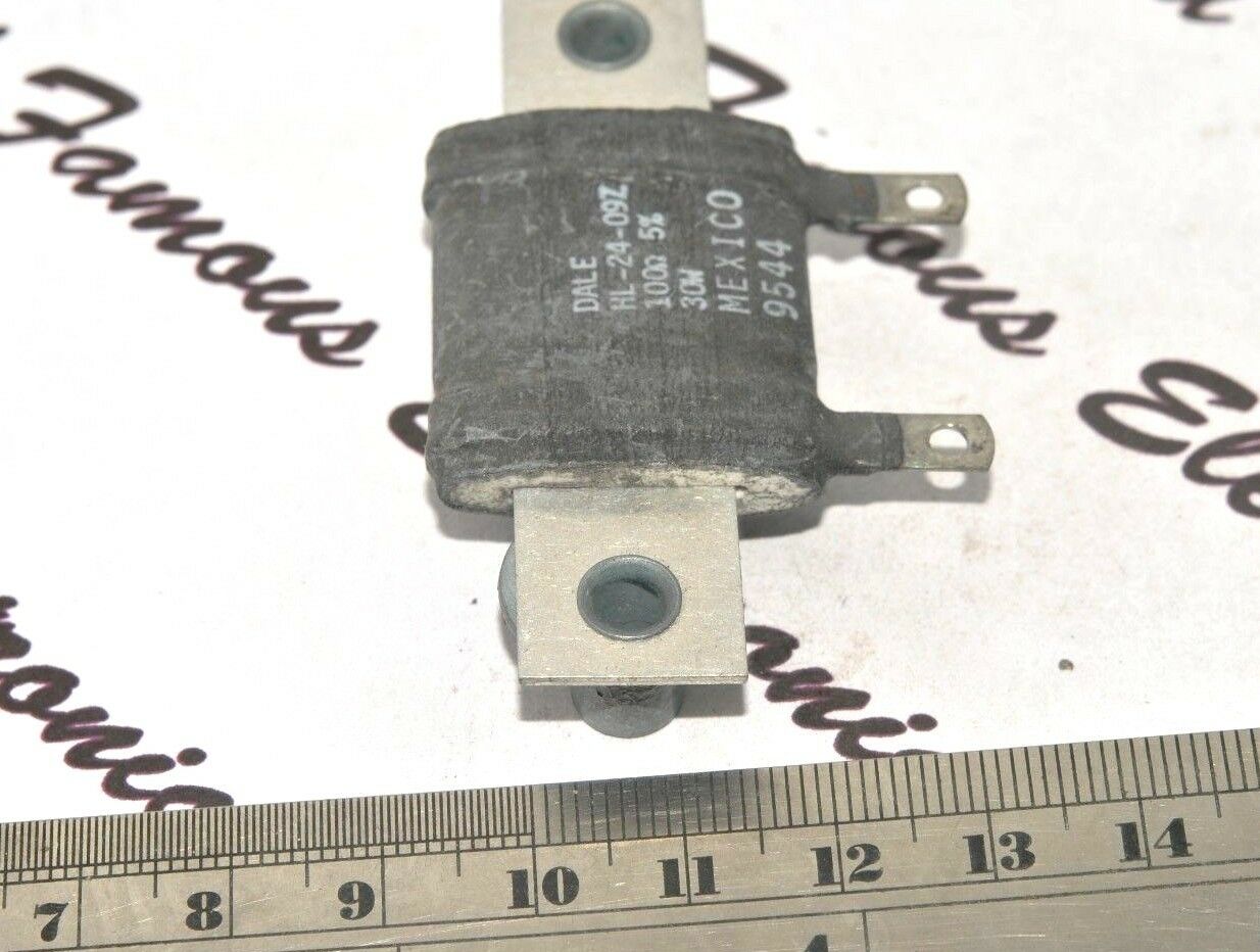 1pcs - DALE HL-24-09Z 100R (100 ohm) 5% 30W Wire Wound Resistor