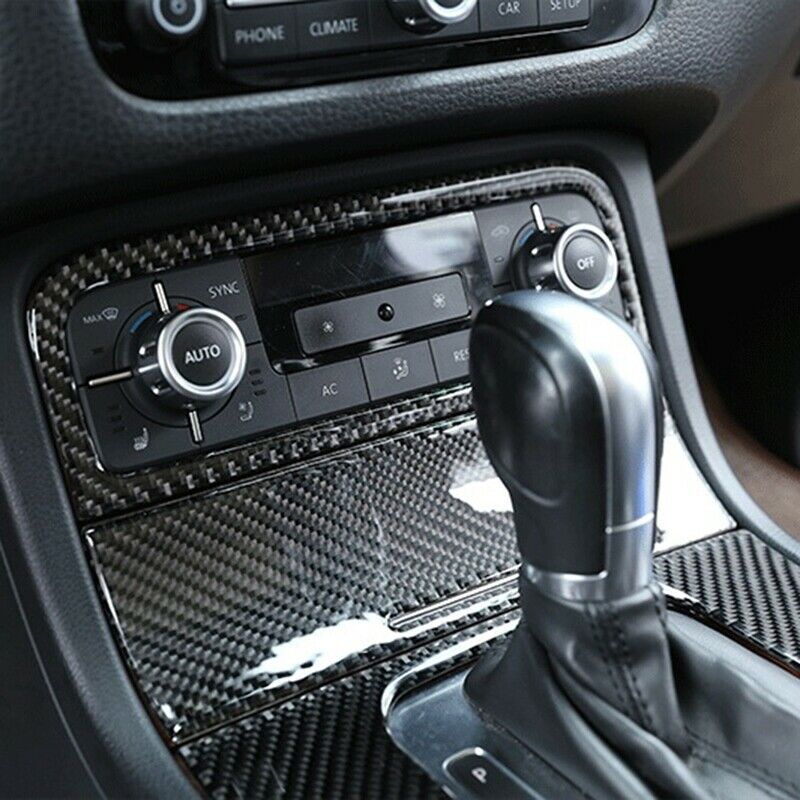 Car Stickers Air Conditioning Switch Decorative Panel Cover Trim for TouaregE7I3