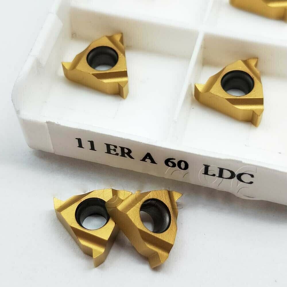 11ER A60 LDC Indexable CNC Carbide Threading Insert For Turning Tool Holder