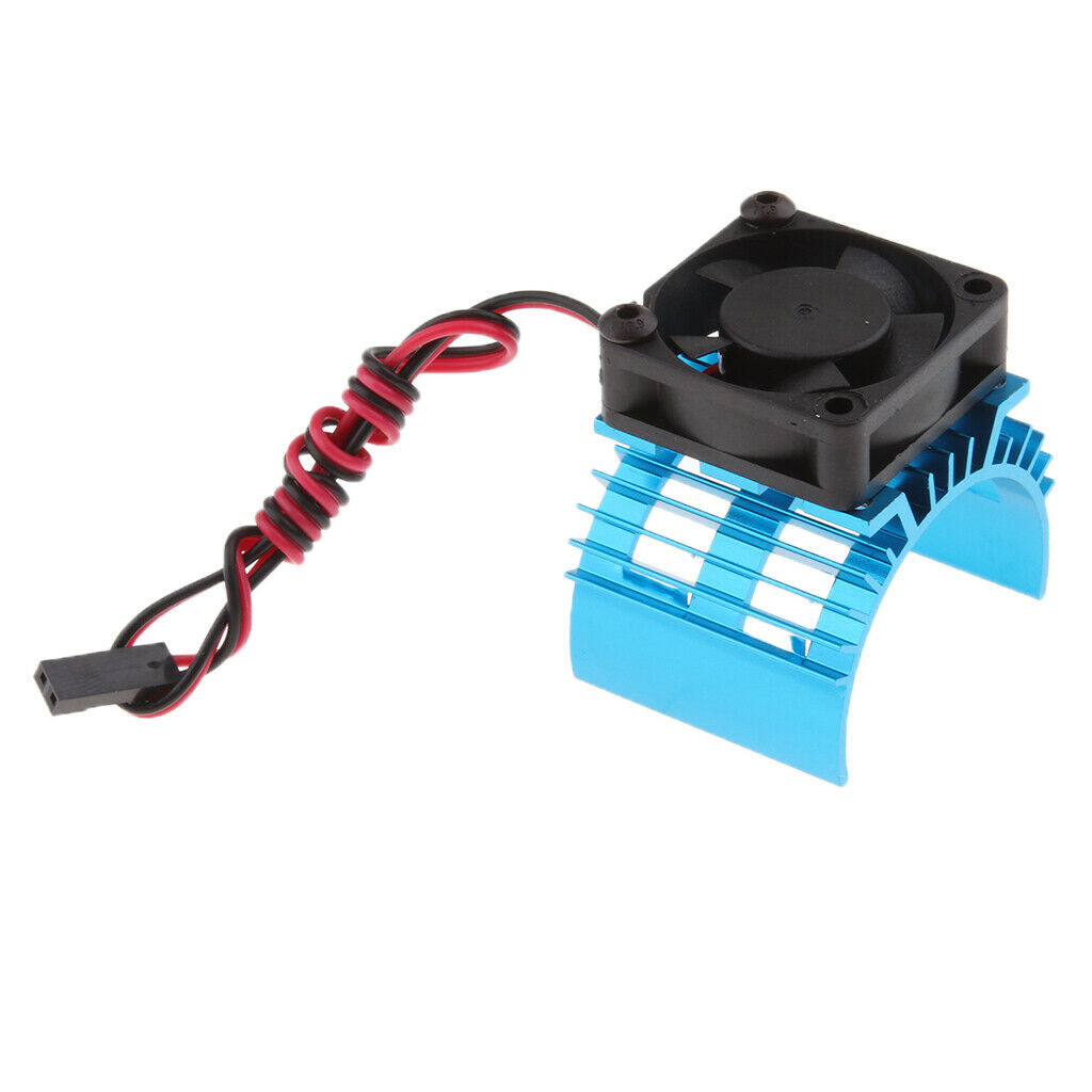 540/550 Size Motor Heatsink with 5V JST Cooling Fan Metal Heat Sink for 1/10 Car