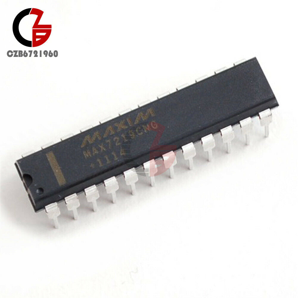MAX7219 MAX7219CNG 8-Digit PDIP-24 LED Display Driver IC