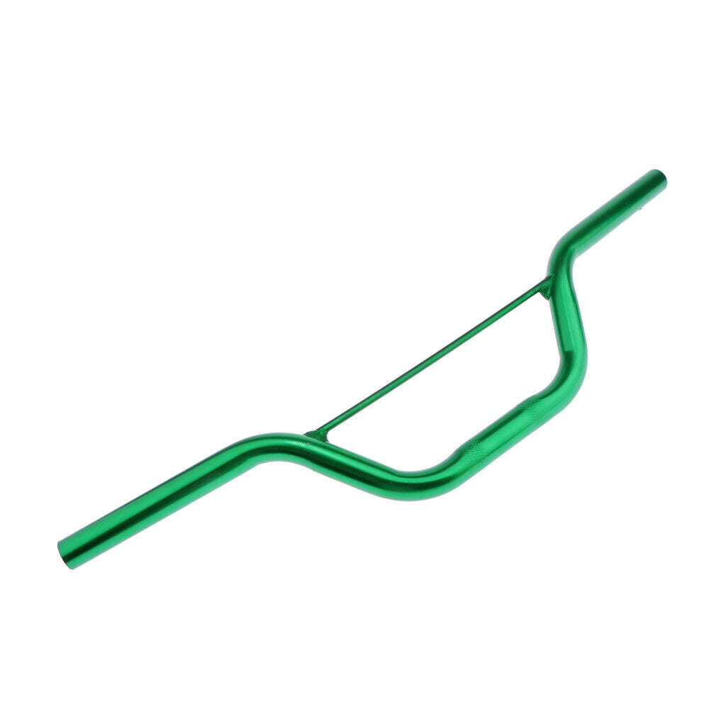 Bike Dirt Poket Cross 29 1/8in Aluminium Handlebar With Strut Green