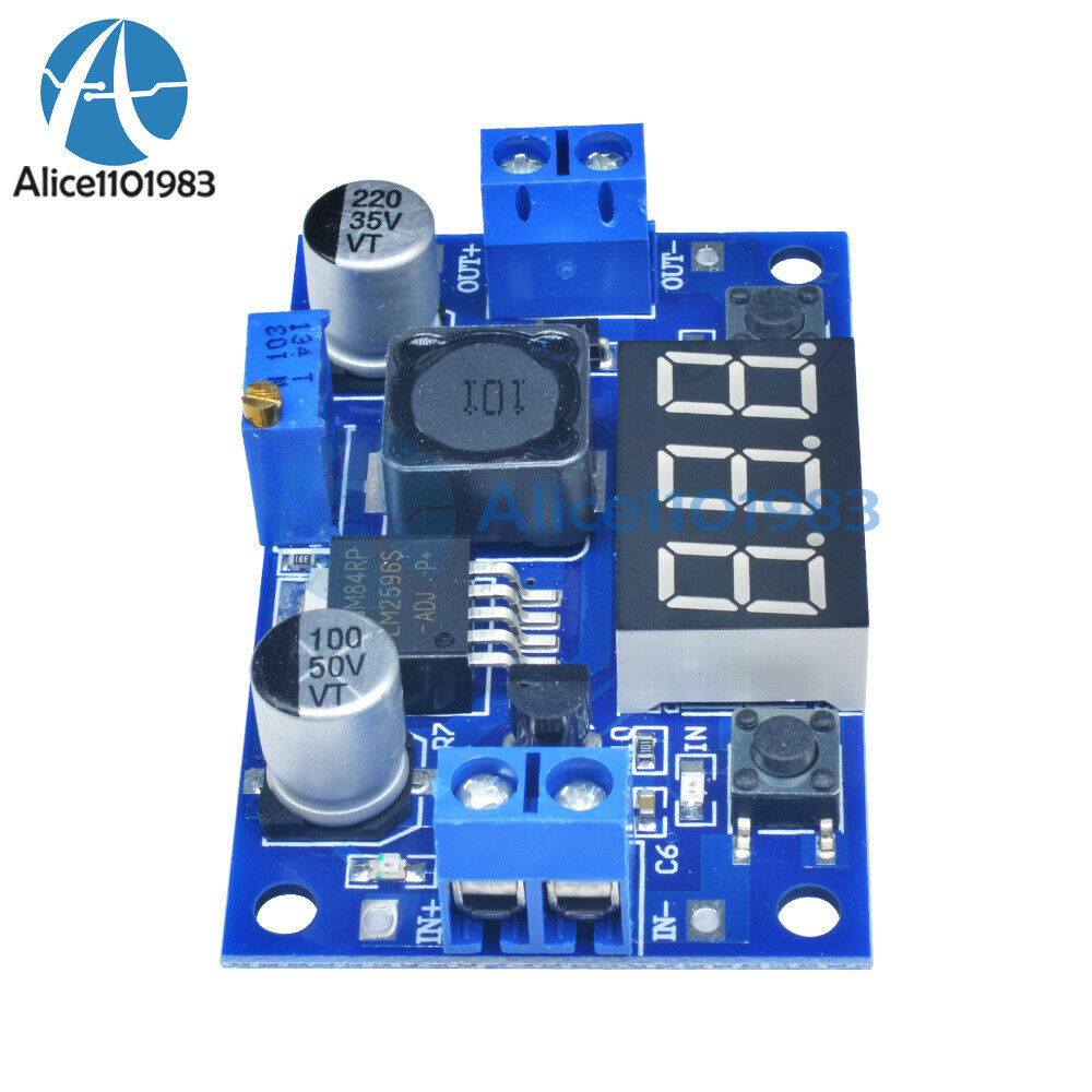 10PCS LM2596 Buck Step-down Power Converter Module DC 4V-40V To DC 1.3V-37V