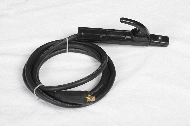 Electrode holder 300A manual MMA Arc welding 10-25mm connector and Lead Cable