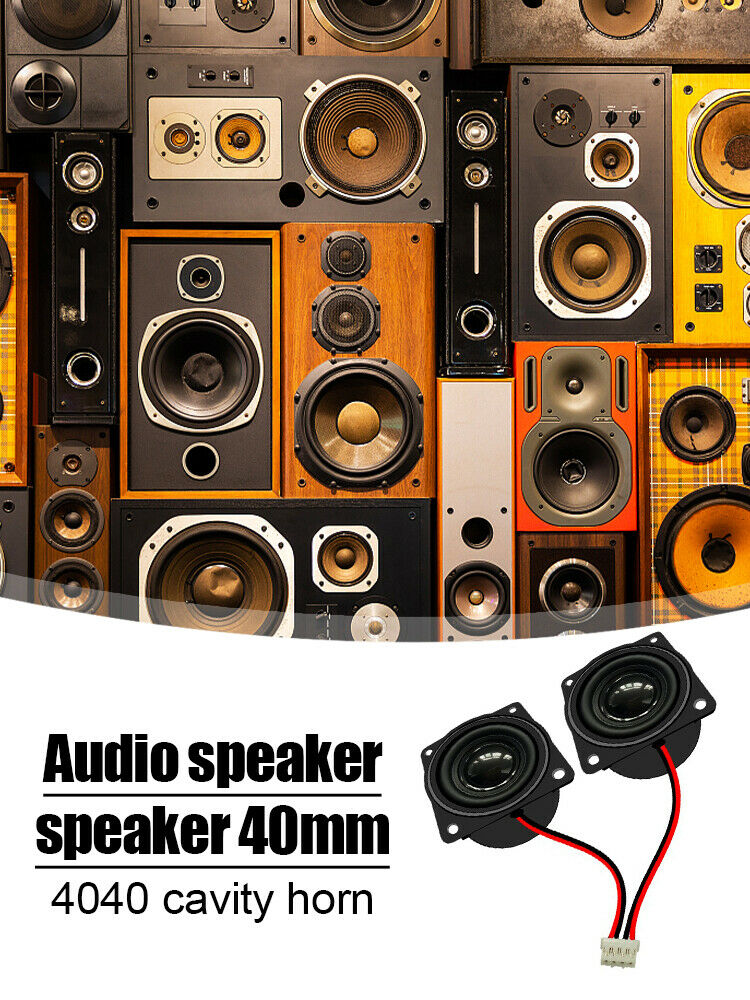 Full Range Speaker 3W 4ohm 40mm Cavity Subwoofer Unit Amplifier For Multimedia L