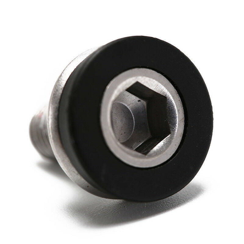 2pcs cycle bike bicycle capless bottom bracket axle crank arm bolts m8 scr.l8