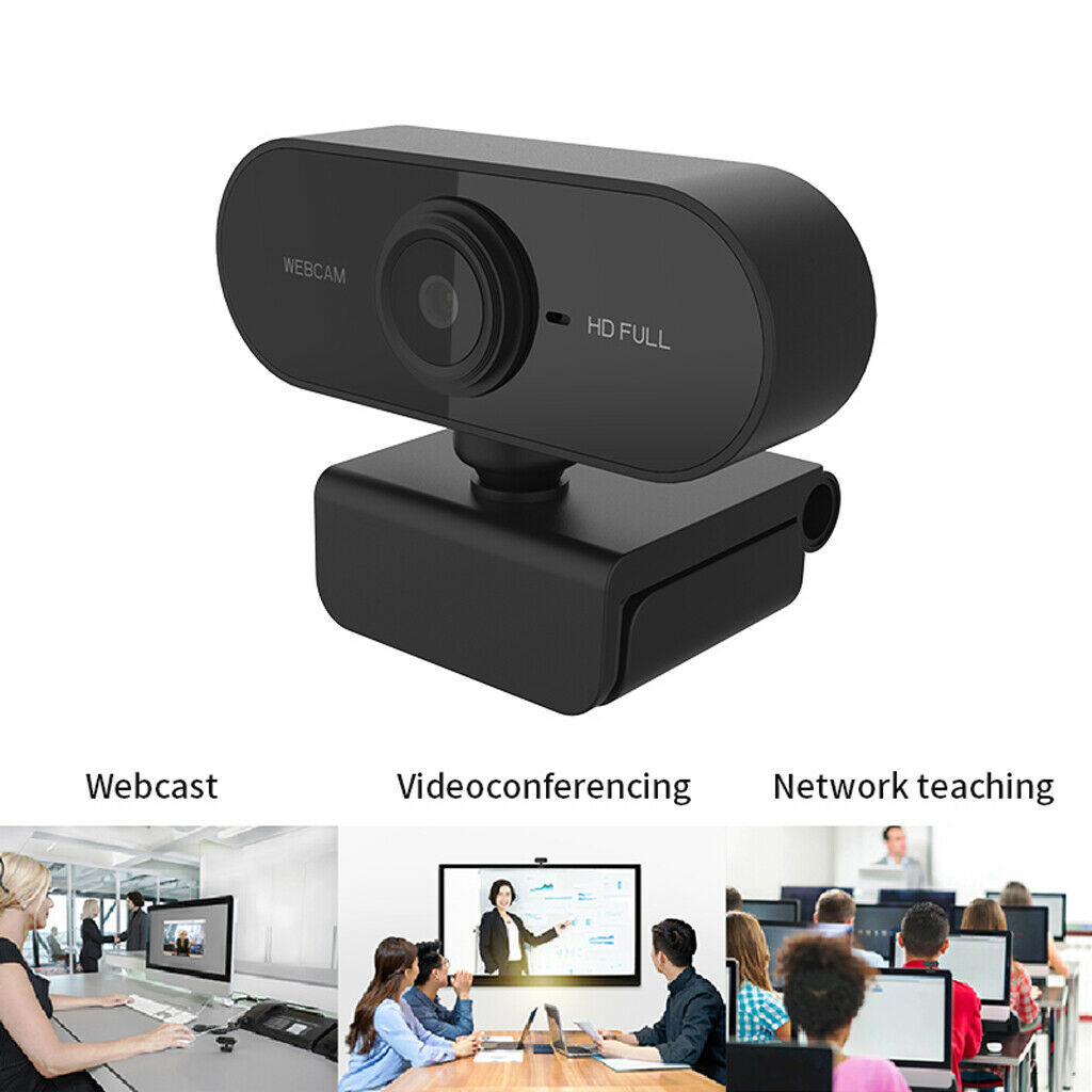 Smart 1080P HD Webcam PC Laptop USB Web Camera Cam with Microphone NEW