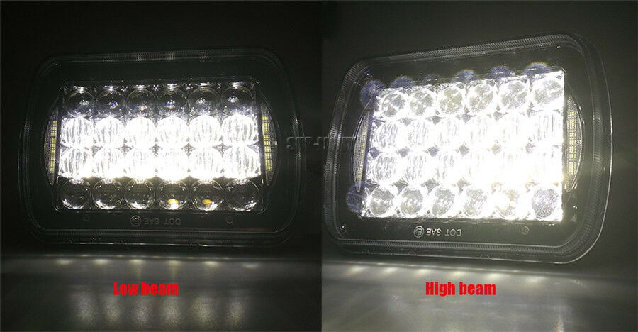 1PC 7" 10-30V Truck Car SUV Hi/Lo Beam LED Bulb Headlight H4 Headlamp Waterproof