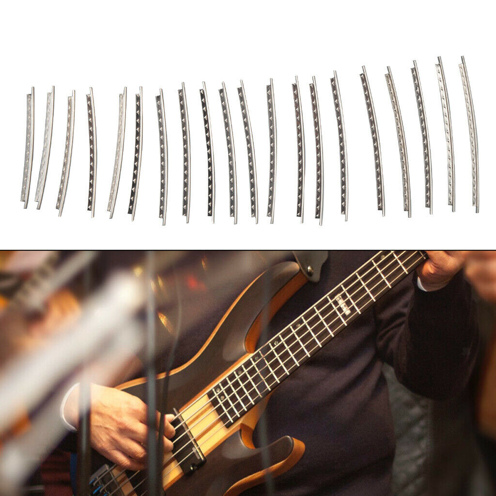 20 Pack Guitar Fret Wires for Guitars Music Instrument Supplies 2.0mm Width