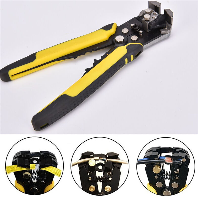 Pro Automatic Wire Striper Cutter Stripper Crimper Pliers Terminal Tool Tt