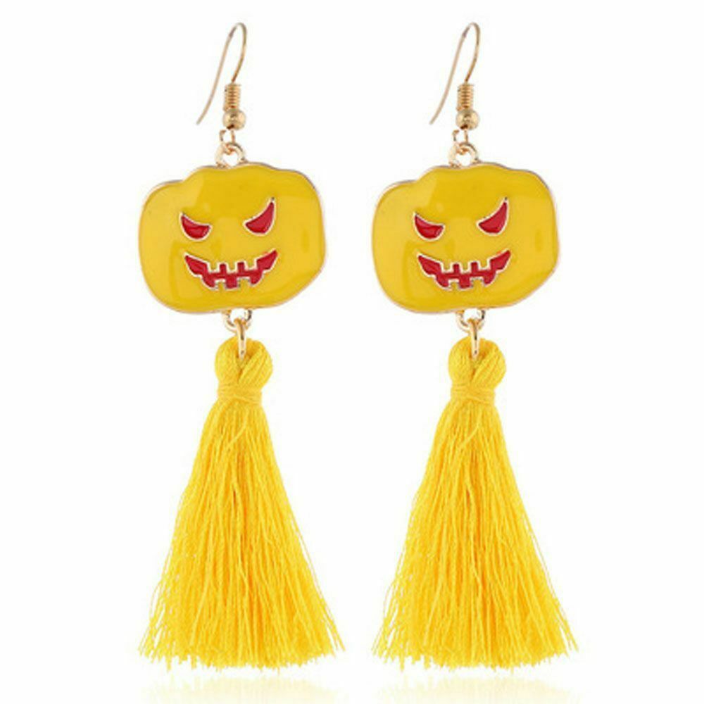 Beautiful Role-playing Ladies Fashion Chain Jewelry Halloween Earrings Flux