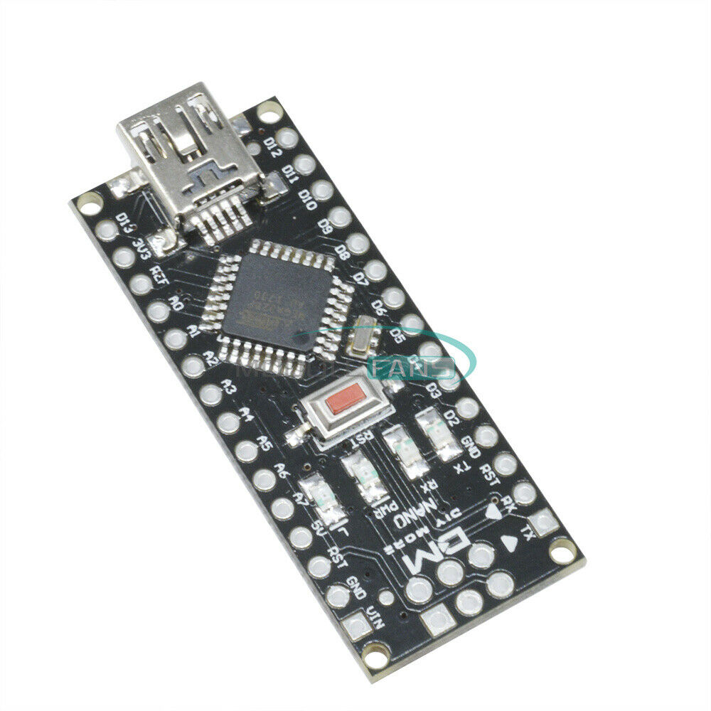2PCS Mini USB Nano V4.0 3.0 mega328 5V 16M Micro-Controller Board For Arduino