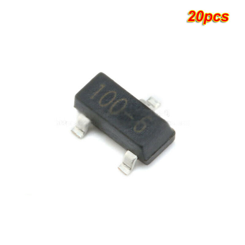 20pcs SMD MCR100-6 One-way micro trigger thyristor SCR Thyristors SOT-23