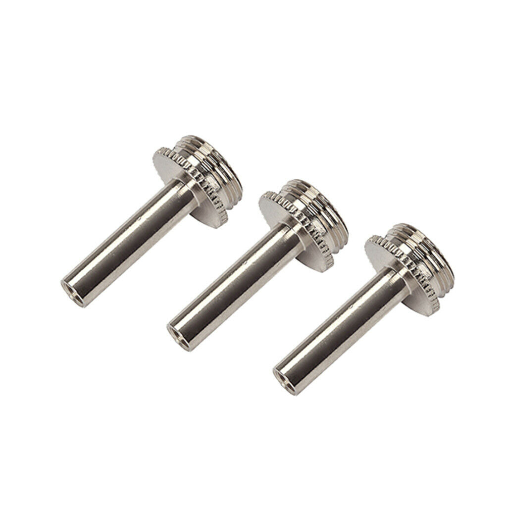 3x Metal Trumpet Connecting Rod Valve Key Screw Brass Instrument Parts