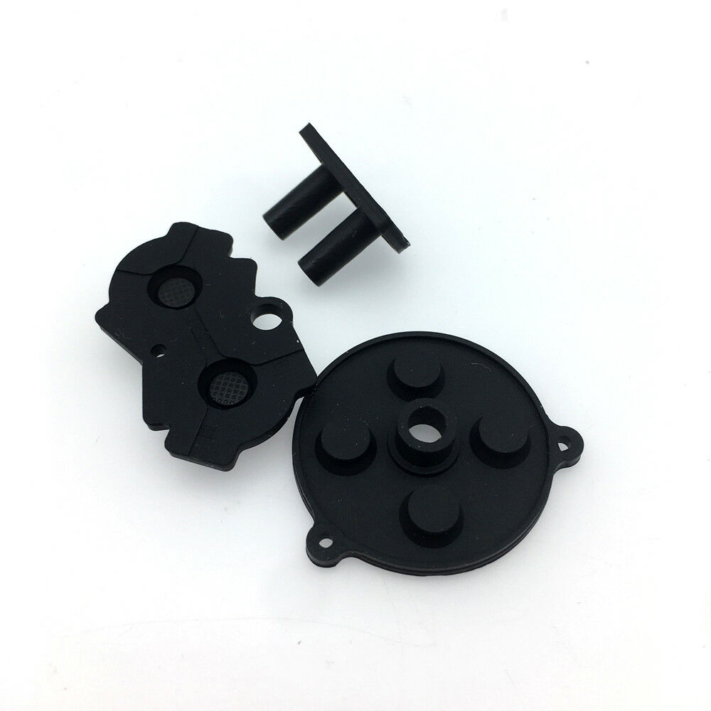 1 Set BLACK Silicone rubber pad For Nintendo Game Boy Advance GBA buttons