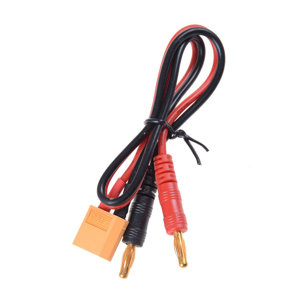 XT60 LiPo Battery Charging Cable to 4mm Bullet/Banana Plugs Lead.l8