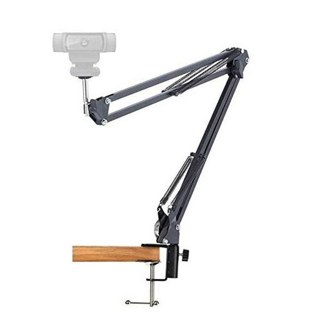 Clamp stand holder for desktop camera mounting for Logitech Webcam C922 C930e