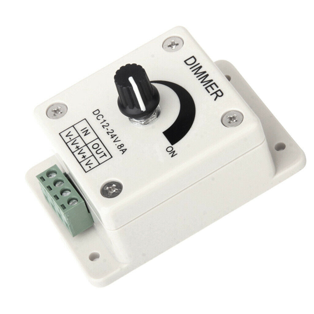 Home Bedroom 12-24V LED Dimming Controller LED Tape Lamps Living Room Decor