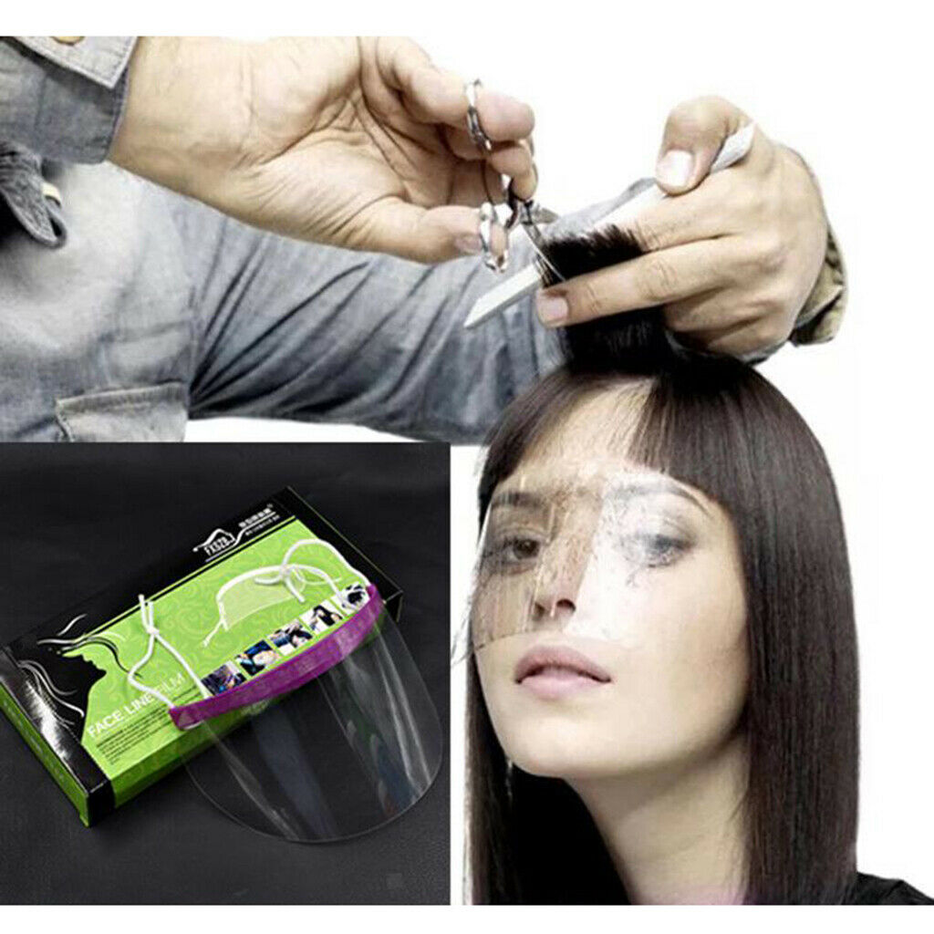 Hairspray Face Shield Barber Hair Salon Hairdressing Haircut Face Eyes Protector