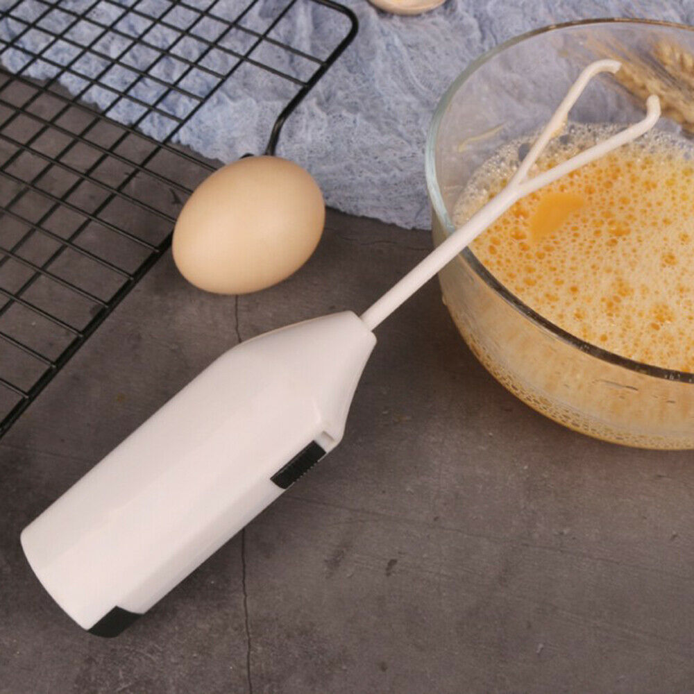 Mini Pink Electric Milk Frothers Foamer Whisk Mixer Stirrer Coffee Egg Beater