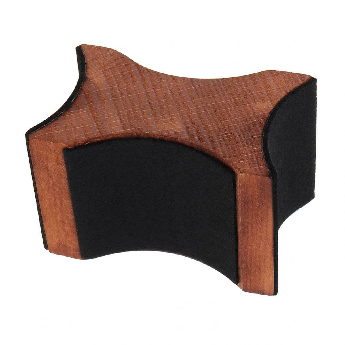 Violin Guitar Neck Rest Support Wood Base Luthier Repair Tool 2 Usage Height