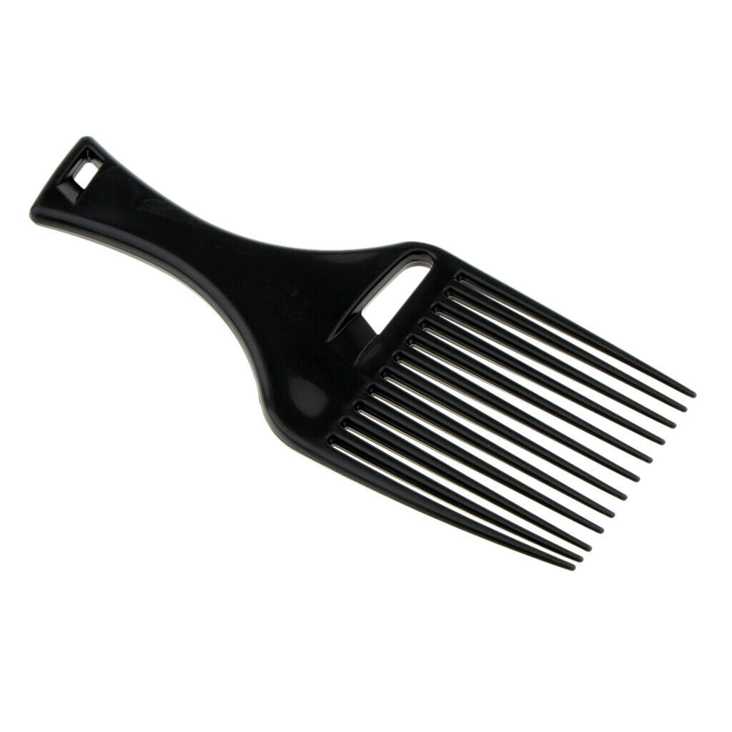 Afro comb hair salon styling hair comb hairdresser plastic curly hair brush