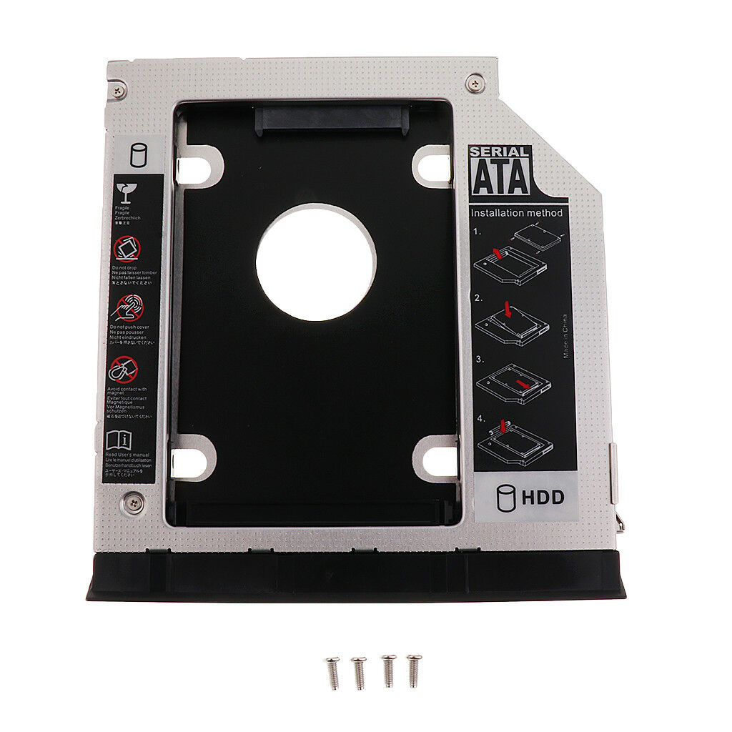 2ND Hard Drive Caddy for Dell E6420 E6520 E6320 E6430 with Ejector Cover