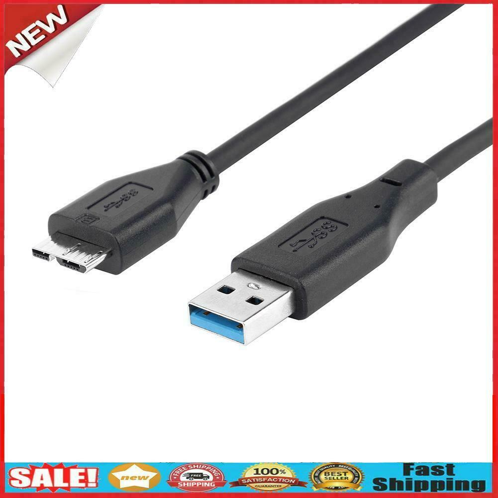 0.5m USB3.0 Type-A Male to USB3.0 Micro B Male Adapter Cable for Hard Drive @