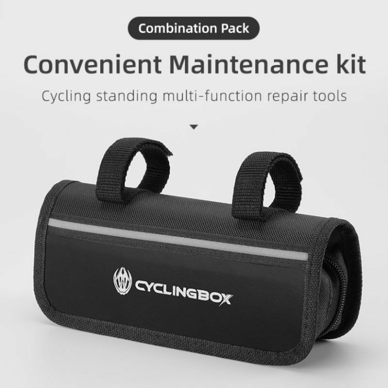 Bicycle Repair Tools Set Bike Tire Repair Kits Bicycle High Pressure Pump WrBDA