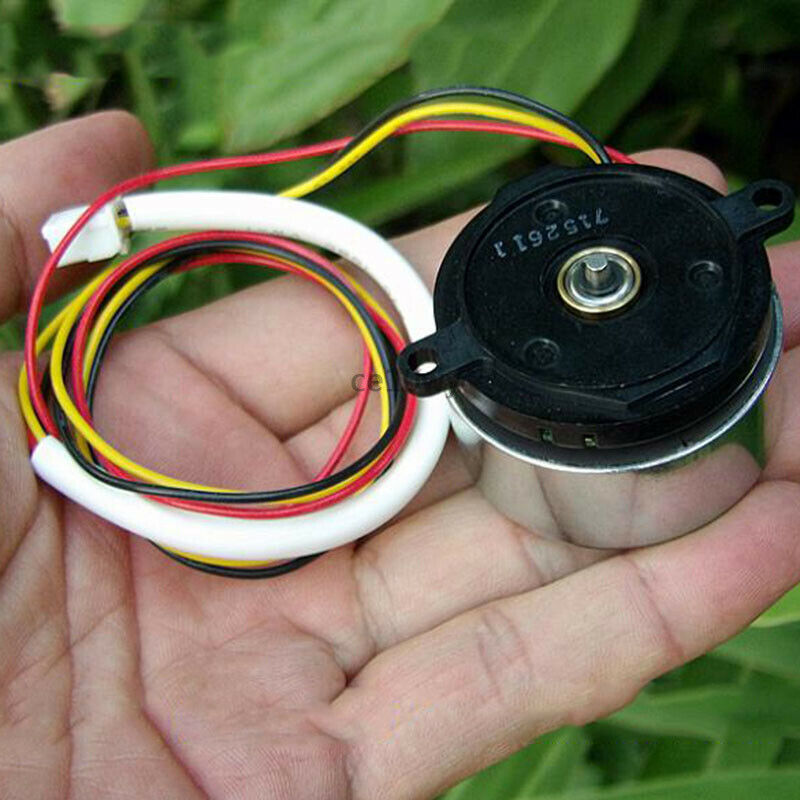 DC 12V-48V Brushless Motor Dual Ball Bearing 10000RPM Outer Rotor CCW Fan Motor
