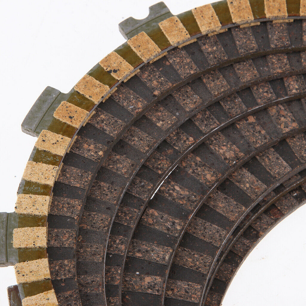 8 Pieces Performance Clutch Friction Plates for Kawasaki KFX450R ATV