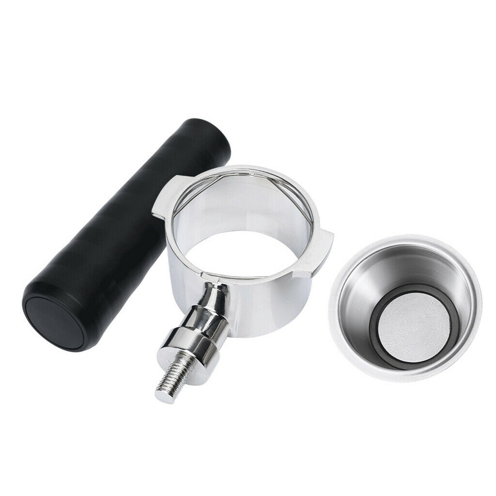 1pc 51mm Naked Espresso Coffee Portafilter for DeLonghi ECP31.21 Easy Clean