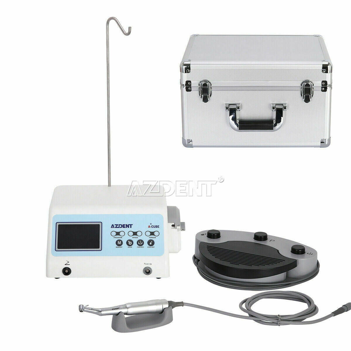 Dental LED Implant Motor System Surgical Brushless + 20:1 Contra Angle Handpiece