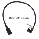 Universal 180 Degree Micro USB Male to Female Extension Cable for Smartphone