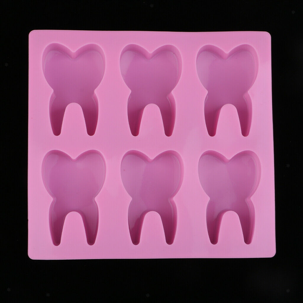 Small Tooth Shaped Silicone Mold Craft Art Silicone Soap Mold Craft Molds DIY