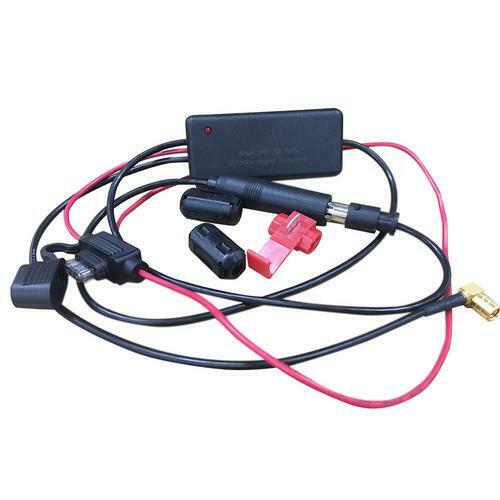 Auto FM AM DAB DAB+ Antenna Car radio aerial converter Signal Splitter Amplifier