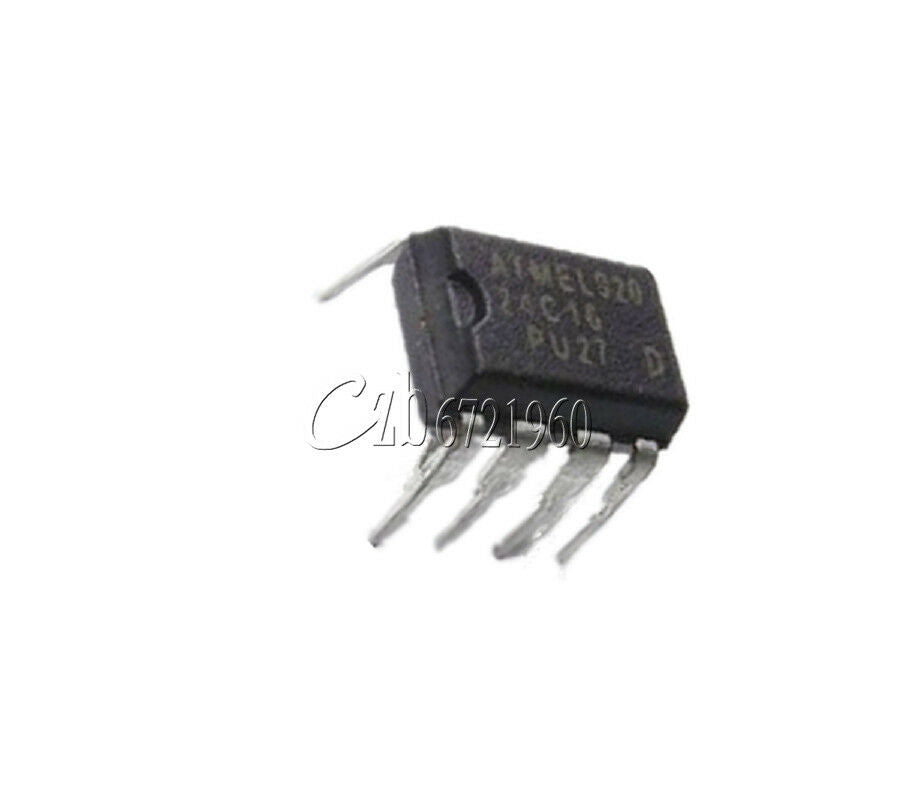 10PCS IC AT24C16AN-PU-2.7 AT24C16 EEPROM DIP8 DTE CODE 12+