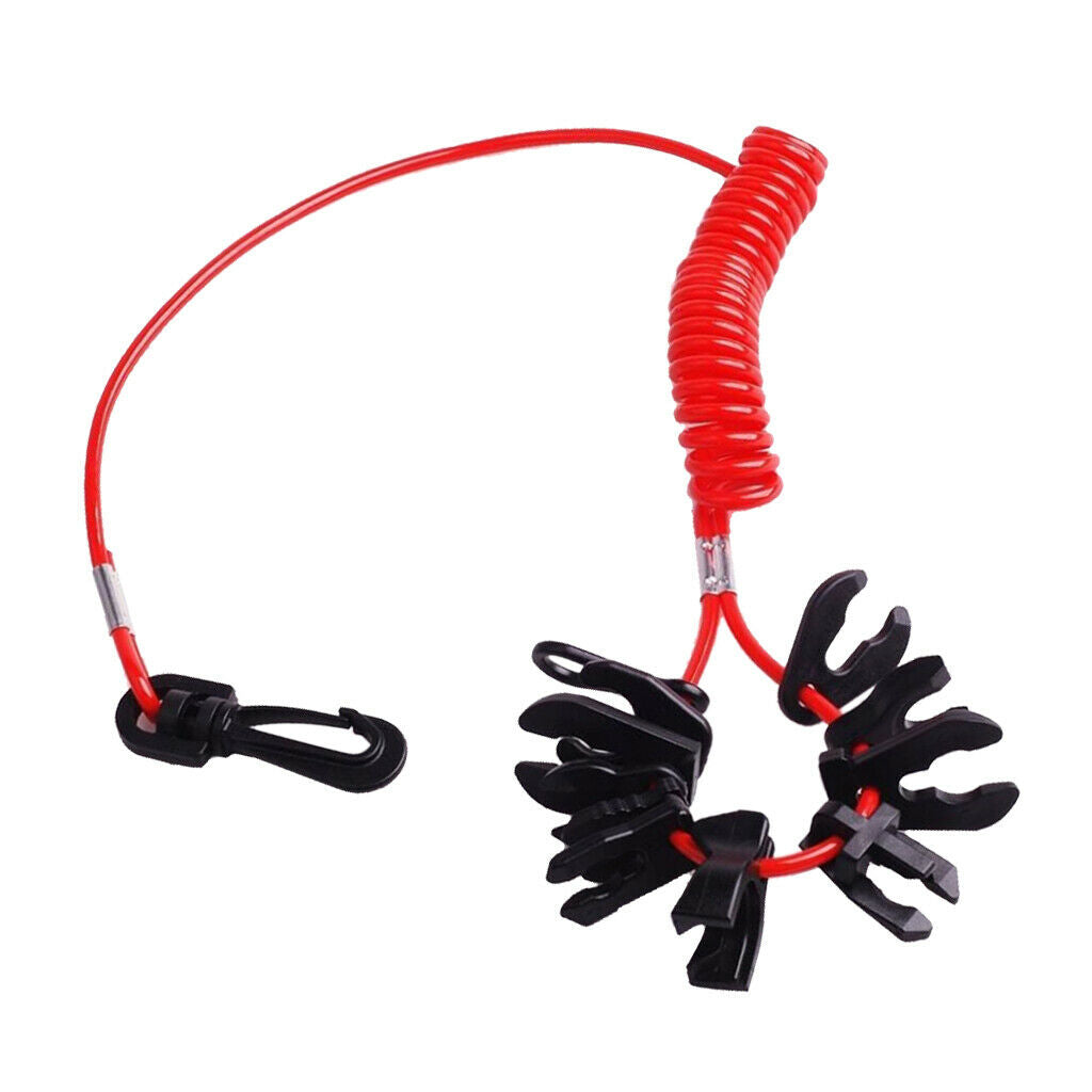 Marine Universal Kill Switch with Lanyard, 11 Keys Engine Cut Off Kill Switches