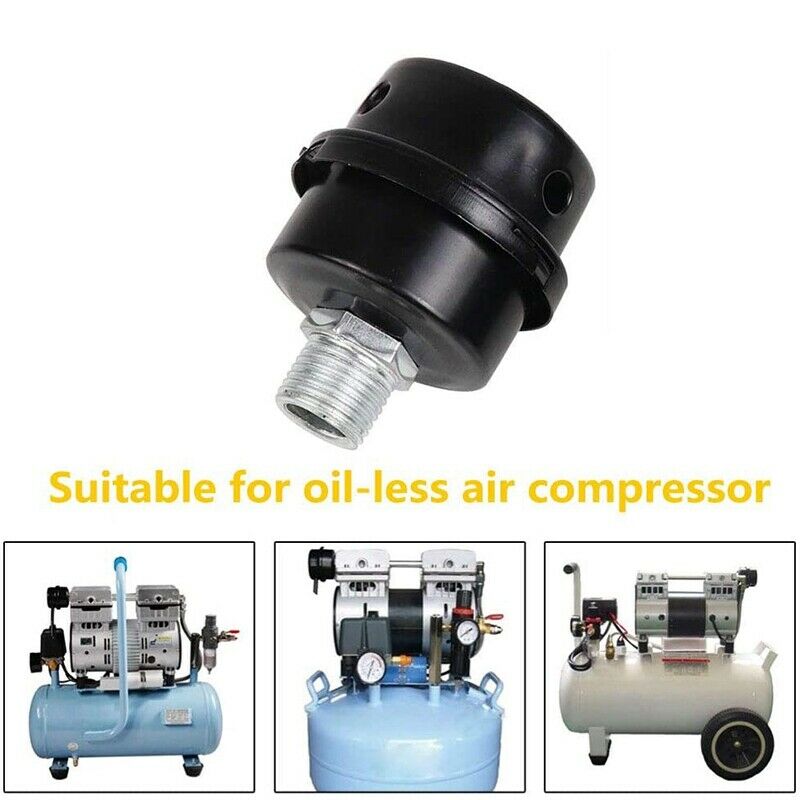 Air Compressor Filter 20mm 1/2 Inch PT Metal Air Compressor Intake Filter NoisF6