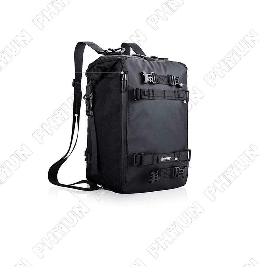 10L Motorcycle Scooter Tail Bag Top Case Bag w/ Straps Universal Waterproof