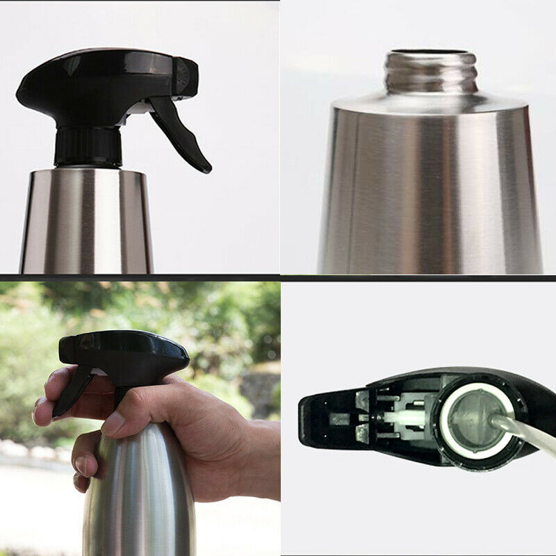 Kitchen Oil Pot Stainless Spray Bottle Sauce Vinegar Sprayer BBQ / Cooking Tool
