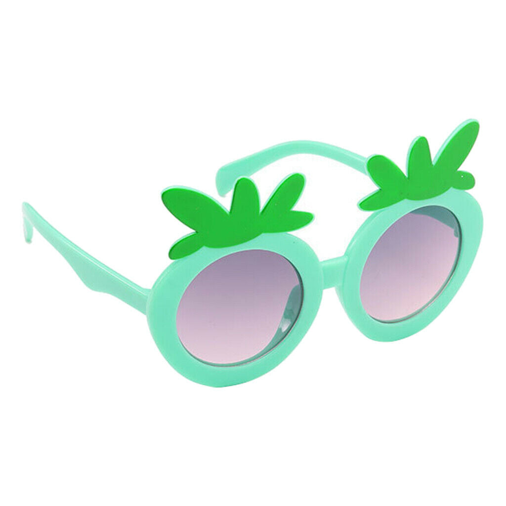 3PCS Kid Strawberry Sunglasses Outdoor Sun Protection Glasses Party Eyewear