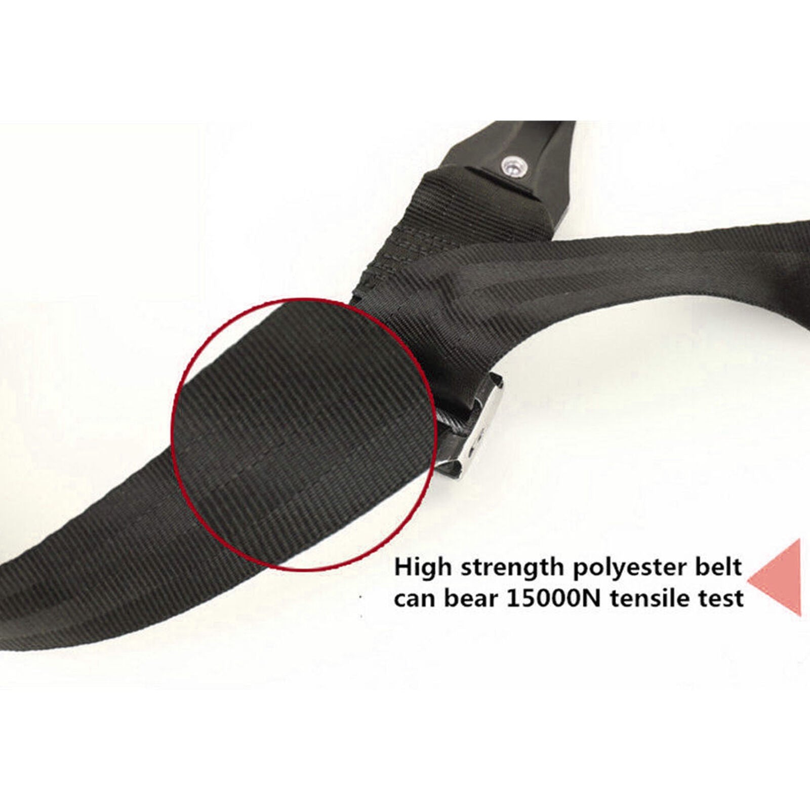 1x Car Top Tether Strap Baby Child Safety Seat Belt Latch Hook Anchor Adjustable