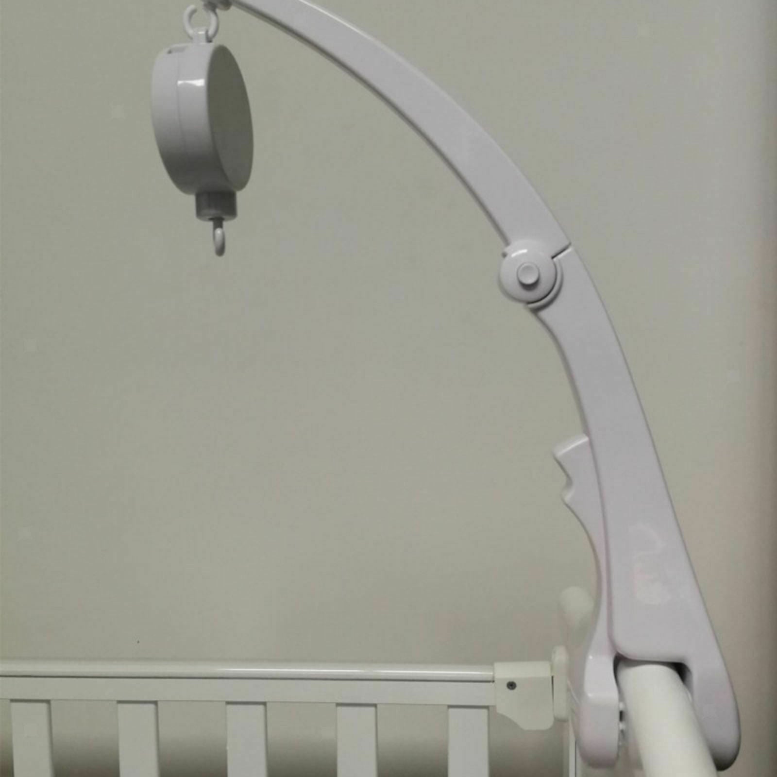 20 Inch DIY Baby Crib Holder Rattles Rotating Bracket Adjustable Stent Set