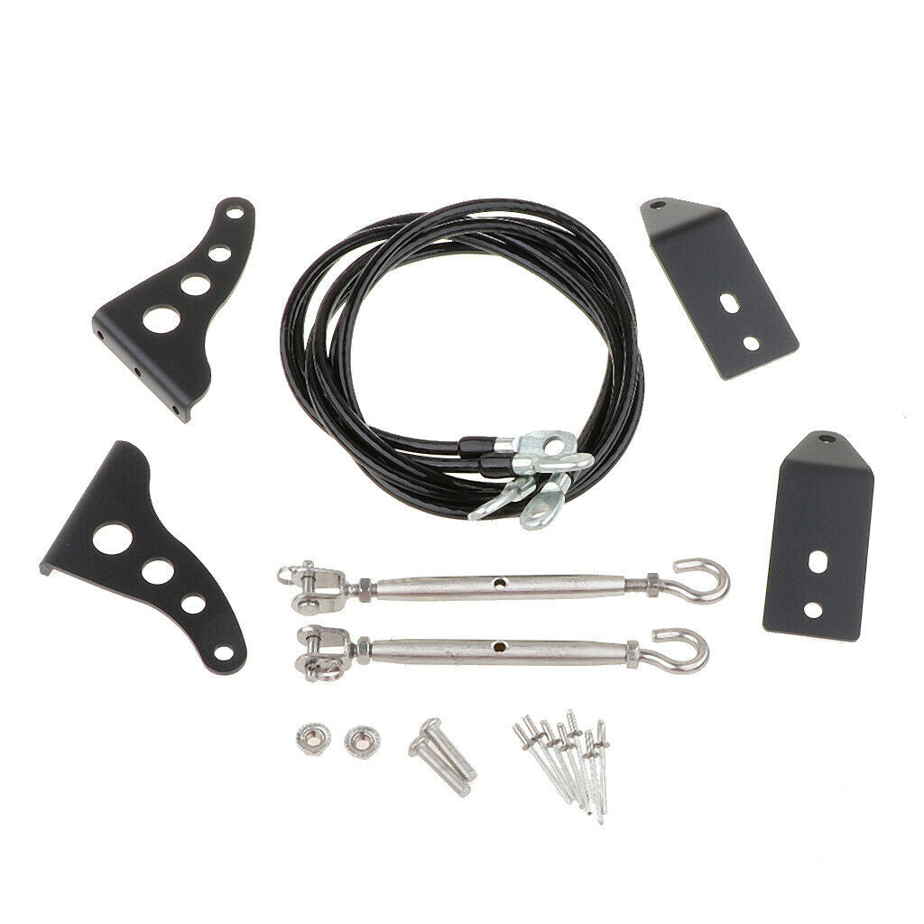Adjustable Limb Riser Kit with Jungle Protection for Wrangler Jk07-17