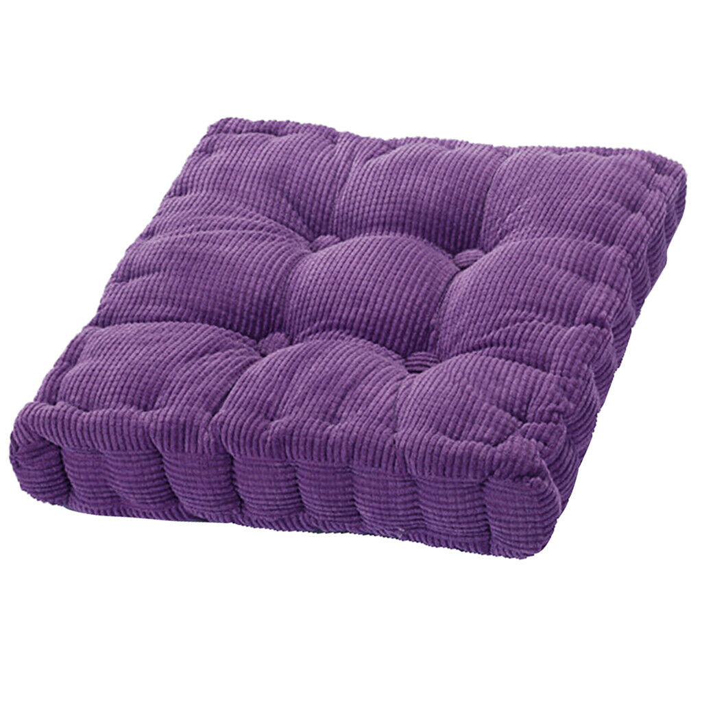 40x40cm Outdoor Car Sofa Office Square Garden Seat Chair Cushion Pad Purple
