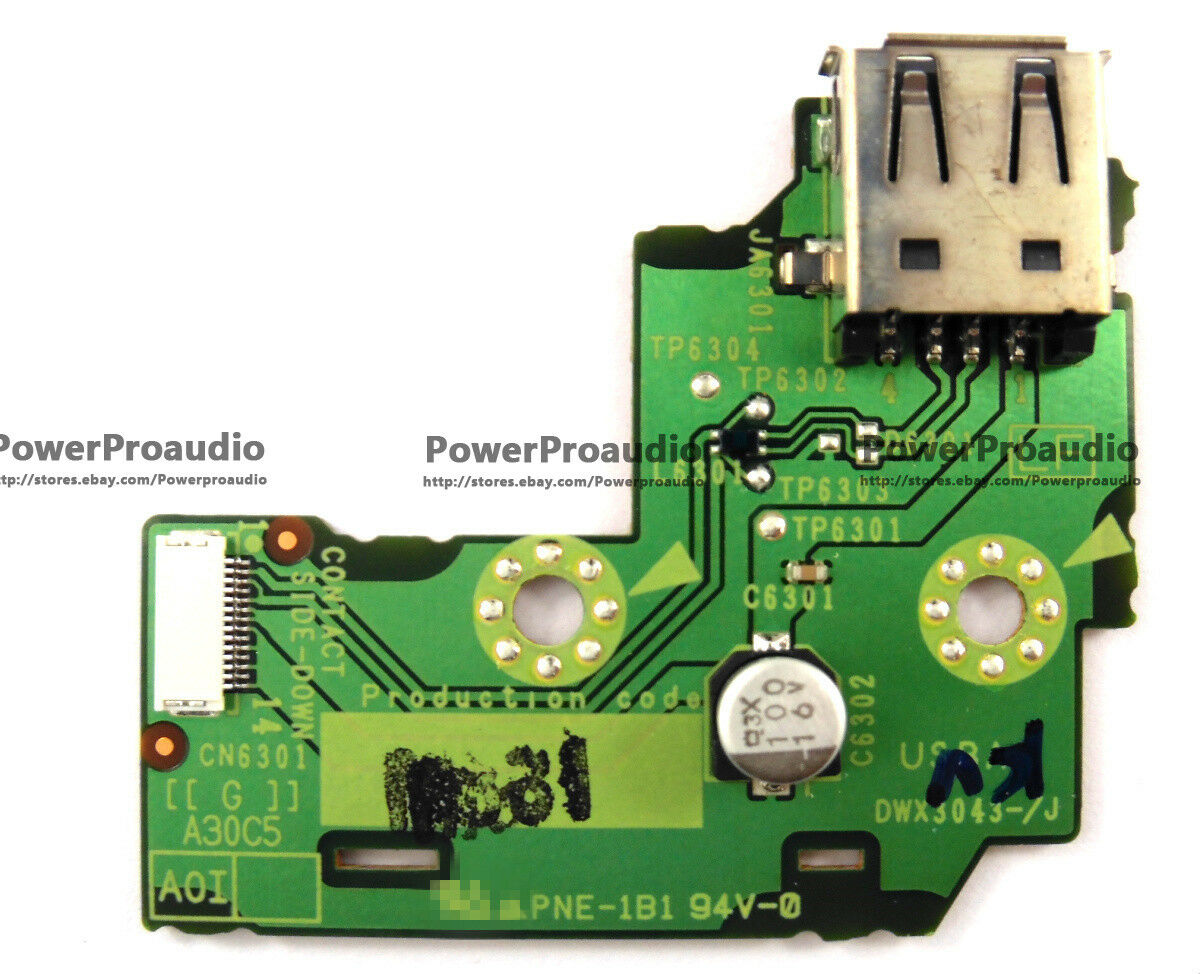 DWX3043 USBA USB Socket With PCB baord ASSY For Pioneer CDJ-2000